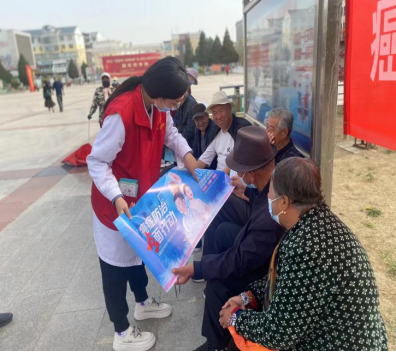 石嘴山市惠農區開展腫瘤防治宣傳周活動